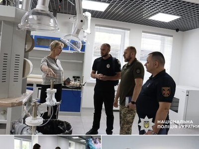 У Вінниці правоохоронці ознайомилися з можливостями центру протезування для ветеранів війни