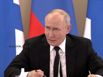 Путін заявив, що Росія «не починала війну»