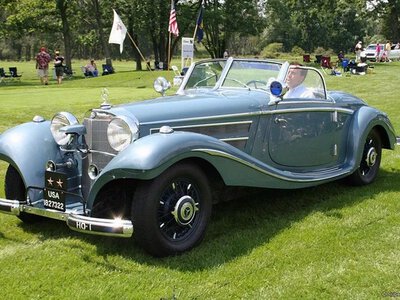 Mercedes-Benz 540K Special Roadster: що сталося з Блакитним гусаком Германа Герінга (ВІДЕО)
