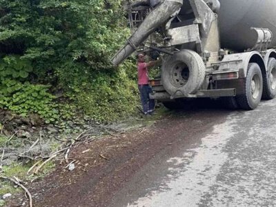 Поліція перевіряє можливе забруднення території біля озера Синевир (ФОТО)