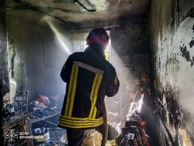 На Вінниччині під час пожежі загинув 59-річний чоловік