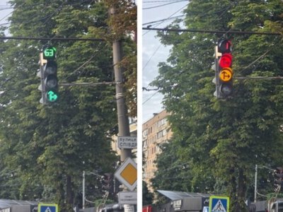 У Кривому Розі на проспекті 200-річчя Кривого Рогу змінили схему руху після оновлення світлофорів