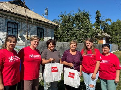 Турбота, що єднає: волонтери «Української команди» доставили гуманітарну допомогу жителям села Шумилове