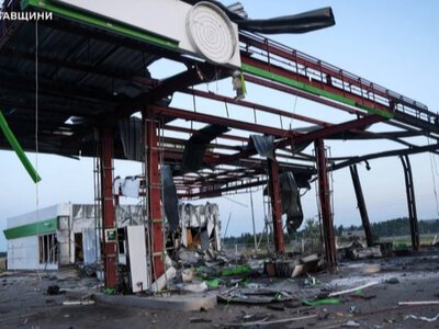 Росія знищила понад 80 АЗС на Харківщині, траса до Полтави без заправок