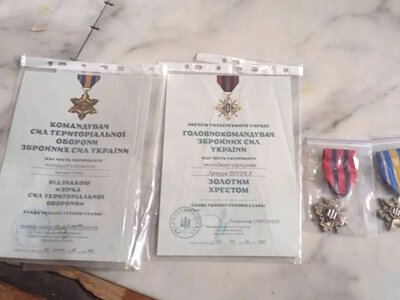 Захисника з Тернопільщини Артура Турка нагородили двома відзнаками