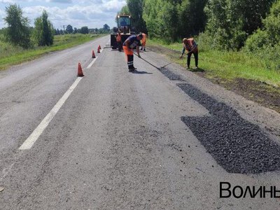 На Волині ремонтують дорогу між Ратне і Ковелем