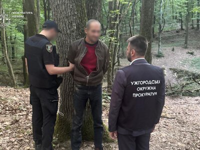 В Ужгороді арештували чоловіка, який стріляв біля Шахтинського лісу