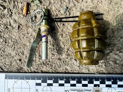 На Рівненщині у нетверезого домашнього тирана вилучили бойову гранату