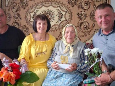 Жителька села Ярівка Ганна Ковалюк відзначає 90-річний ювілей