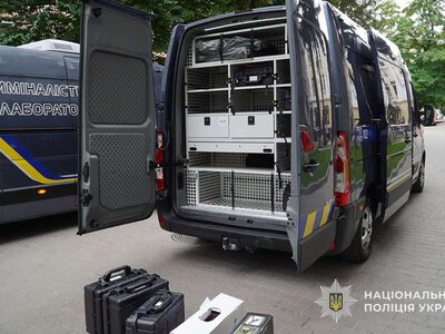 Тернопільські поліцейські-криміналісти отримали сучасні мобільні лабораторії