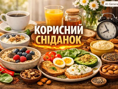 Секрет продуктивного дня: дієтологи радять ідеальний баланс для сніданку