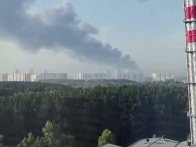 Під Москвою горить великий 3PL-склад із товарами для магазинів