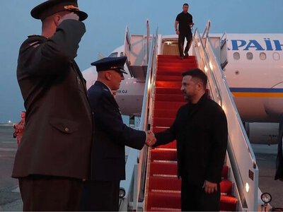 Зеленський прибув з візитом до США, де проведе переговори з Трампом