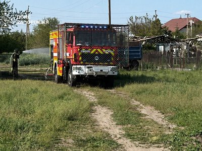 Під Запоріжжям росіяни атакували рятувальників: четверо вогнеборців отримали поранення (фото)
