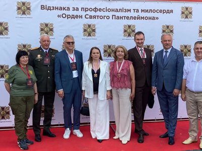 Четверо прикарпатських медиків стали лауреатами «Ордена Святого Пантелеймона»