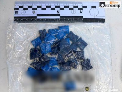 У Житомирському районі затримали 28-річну наркокур’єрку