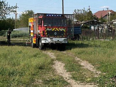 На Запоріжжі четверо рятувальників постраждали від дронового удару рф