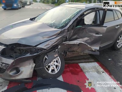 ДТП на трасі біля Коростеня: постраждали п’ятеро людей, серед них однорічний хлопчик