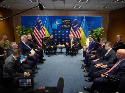 Зеленський у Вашингтоні говоритиме з Трампом про ракети Patriot