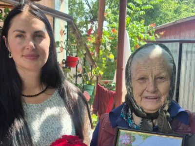 Жителька селища Мар'янівка Соломія Лапа відзначила 90-річний ювілей