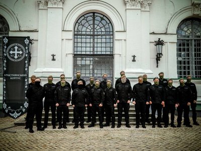  У Лаврі презентували Християнський корпус – бойове братерство, засноване на християнських цінностях 