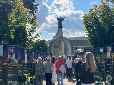 Моршинська громада молилася за захисників, які загинули в російському полоні