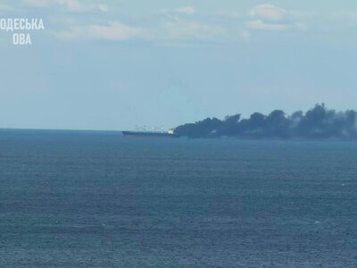 Росіяни знову атакували цивільне судно в акваторії Чорного моря