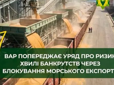 Аграрії попереджають –  зрив експорту через блокаду портів матиме гірші наслідки, ніж навіть у 2022-му