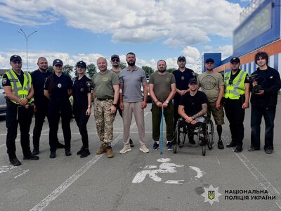 У Святошинському районі Києва оштрафували водіїв за паркування на місцях для людей з інвалідністю