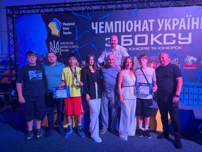 Тріумф на рингу: вихованці СОК ДЮСШ вибороли комплект нагород на Чемпіонаті України з боксу (ФОТО)