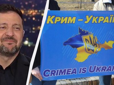 Зеленський про долю Криму у переговорах з РФ
