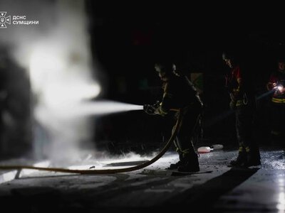 Росія атакувала АЗС на Сумщині: після нічних ударів спалахнули масштабні пожежі