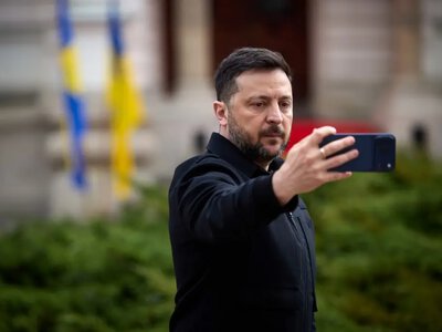 Зеленський дорогою з Вашингтона переговорив із Макроном: про що домовилися