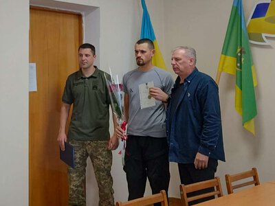 Захиснику з Бердичева Владиславу Кочерзі передали державну нагороду