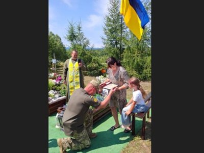Захисника з Буковини та батька 5 дітей Сергія Палічука посмертно відзначили державною нагородою