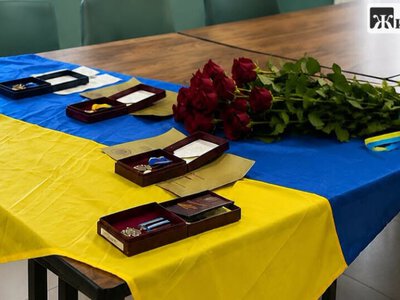 Полеглих житомирських Героїв відзначили відомчими нагородами: їх передали родинам