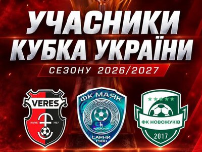 Одразу три клуби представлятимуть Рівненщину в Кубку України з футболу