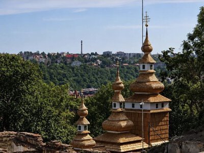 У Празі закінчують реконструкцію Карпатської дерев’яної церкви