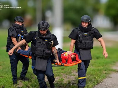 Рятувати життя в екстремальних умовах: сапери ДСНС Кіровоградщини пройшли спеціалізовану підготовку