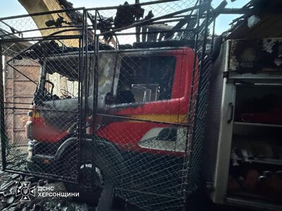 Ворожий дрон цілеспрямовано атакував пожежну машину ДСНС на Херсонщині
