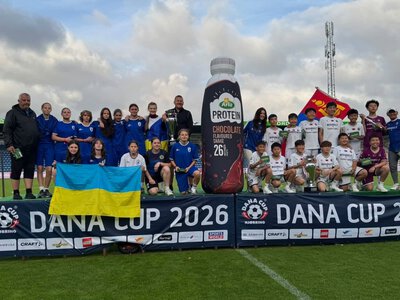 Арцизькі спортсмени підкорили 44-й міжнародний футбольний турнір «Dana Cup 2026» у Данії