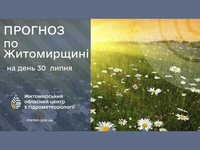 Погода сьогодні – тепло та без опадів