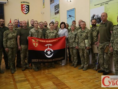 У Звягелі привітали бійців 30-ї ОМБр з нагоди річниці створення бригади