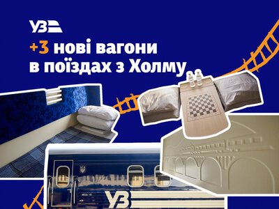 Укрзалізниця додала нові вагони до рейсів із Польщі: як оновили поїзди з Холма до Києва