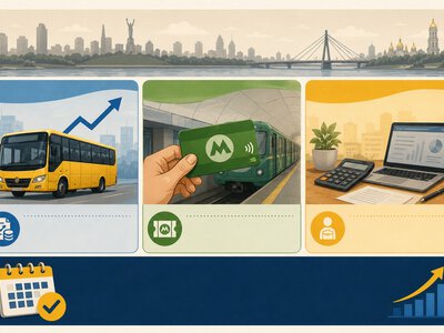Дорожчі маршрутки, новий квиток у метро та зміни для ФОП: що зміниться для киян із 1 серпня