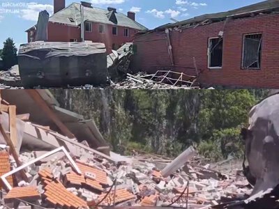 Три КАБи по Херсону: кадри масштабних руйнувань (ВІДЕО)