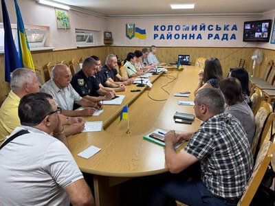 Стан готовності укриттів: у Коломийському районі провели засідання комісії з питань ТЕБ та НС