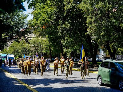 В Ужгороді попрощалися із полеглим 44-річним воїном Андрієм Куном