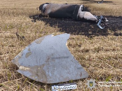 Над Вінниччиною знешкодили крилату ракету Х-101: вибухотехніки поліції ліквідували її уламки