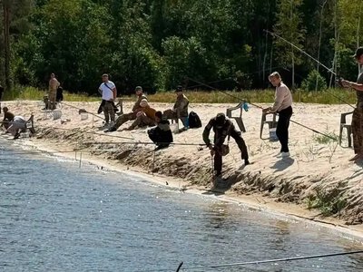 На Дубровиччині для ветеранів організували день риболовлі
